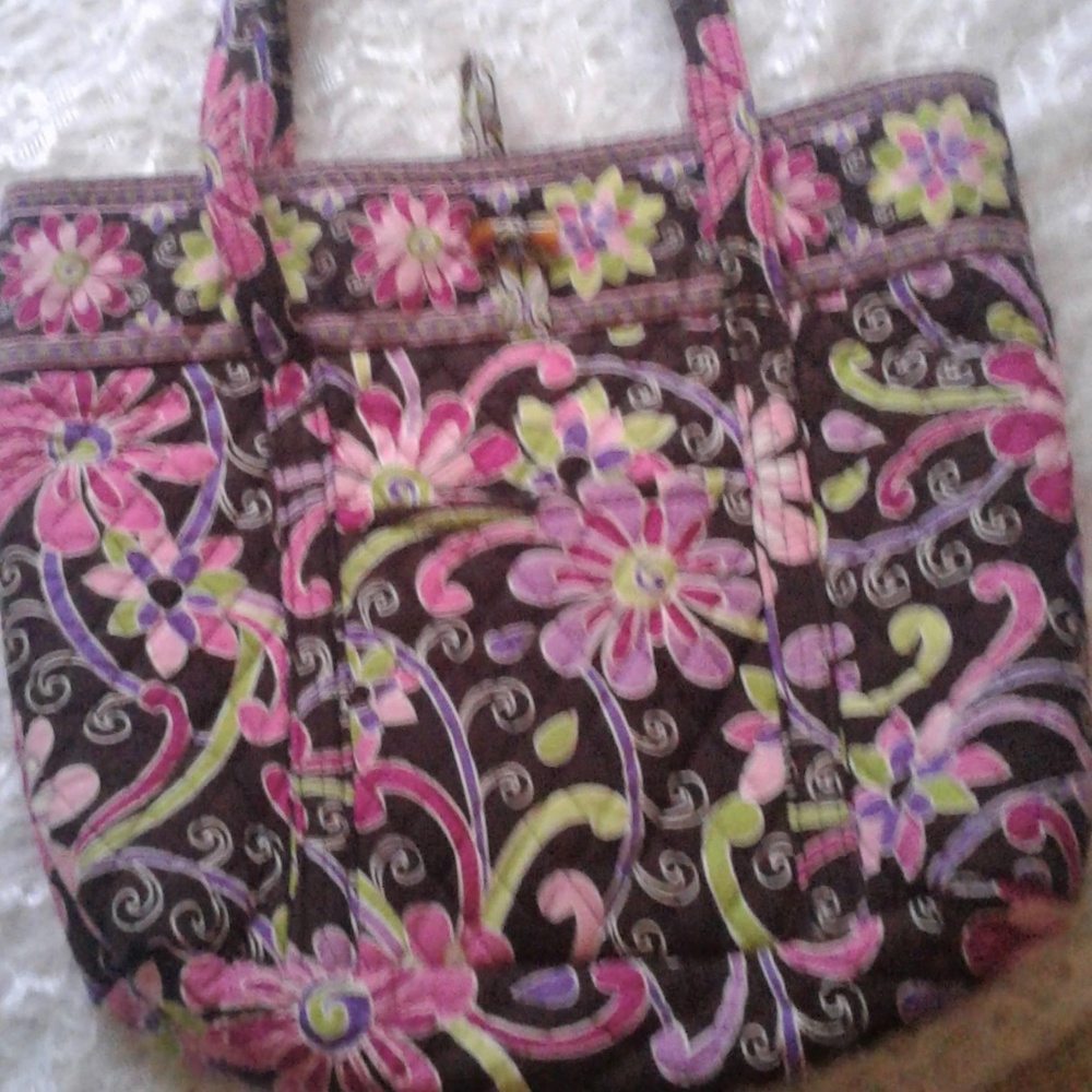Vera Bradley Purple Punch Tote